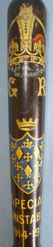 WW1 1914-1919 Dated, Special Constabulary Presentation Truncheon To John James R WW1 1914-1919 Dated, Special Constabulary Presentation Truncheon To John James R Clothing
