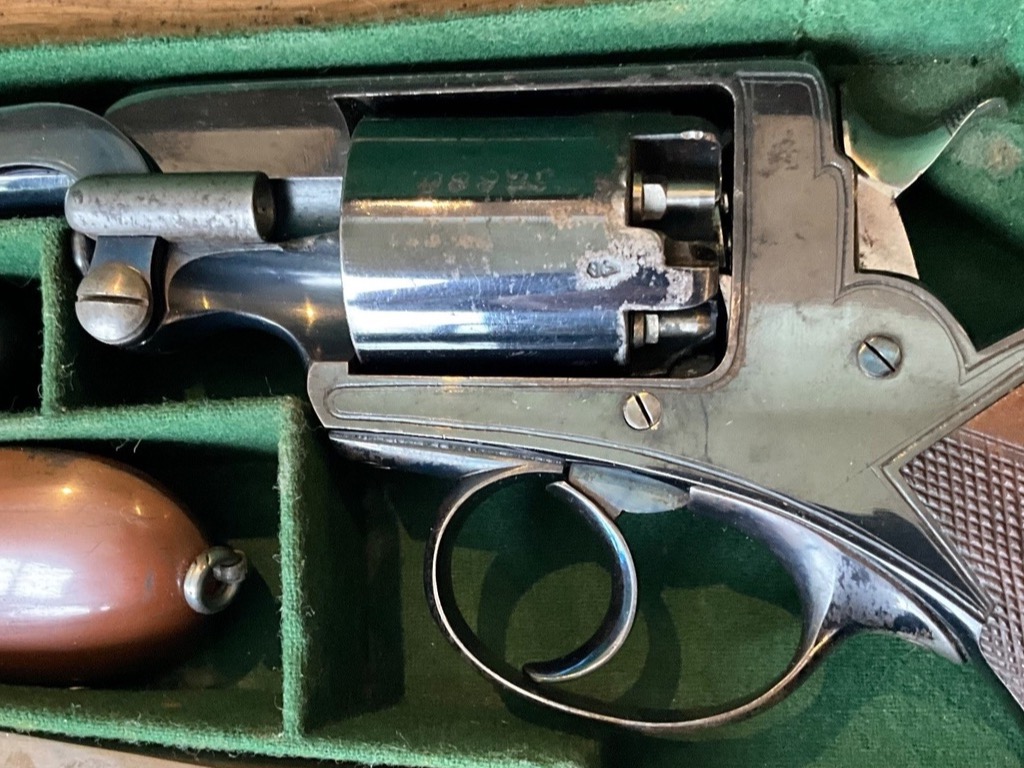 Beaumont-Adams 54 bore .54 Cal Muzzleloader Revolver - {CATEGORY}