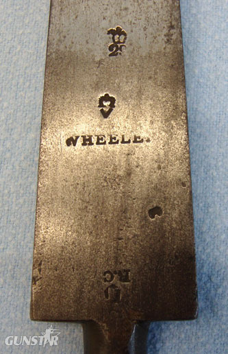  Wheeler British Pattern 1842 Socket Bayonet Bayonet