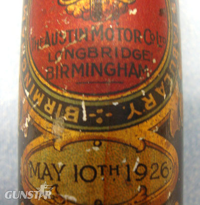  Austin Motor Company 10th May 1926 General Strike Special Constable's Lignum Vit Austin Motor Company 10th May 1926 General Strike Special Constable's Lignum Vit Other Accessory