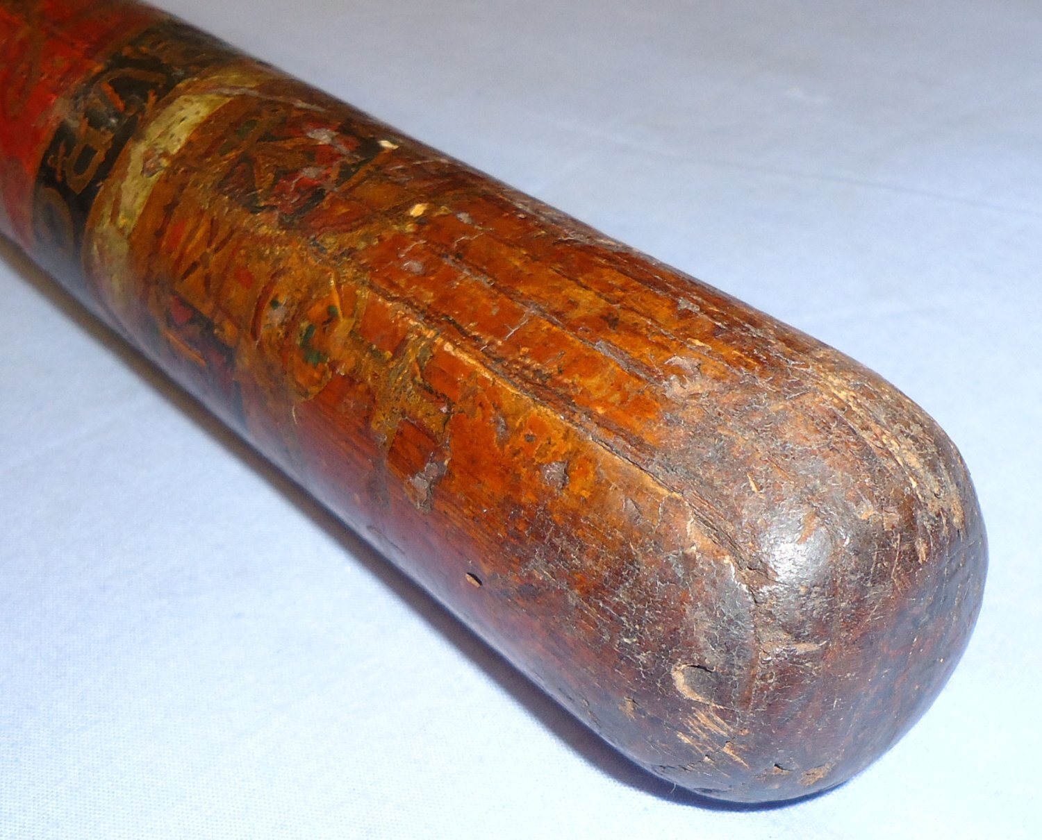  Victorian Police Truncheon, Hand Decorated to Forfar Burgh Police, Scotland impressed number ‘2’. Sn 11134 Victorian Police Truncheon, Hand Decorated to Forfar Burgh Police, Scotland impressed number ‘2’. Sn 11134  Antique & Militaria