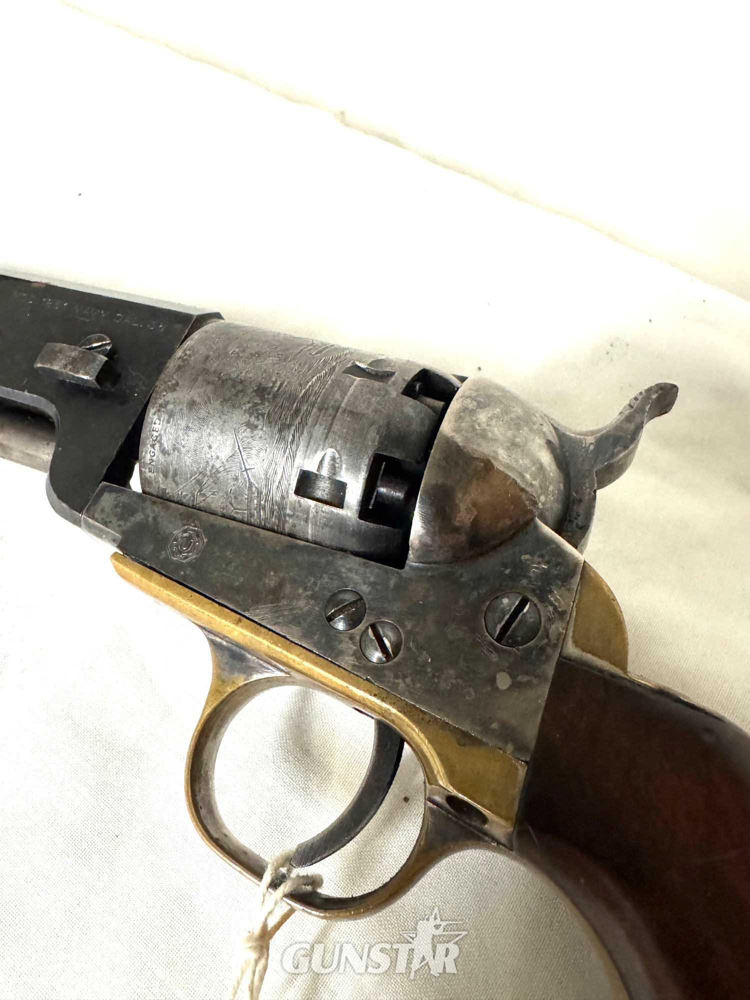 Uberti 1851 Navy Black Powder Revolver in .36 1851 Navy .36 Cal Muzzleloader Revolver