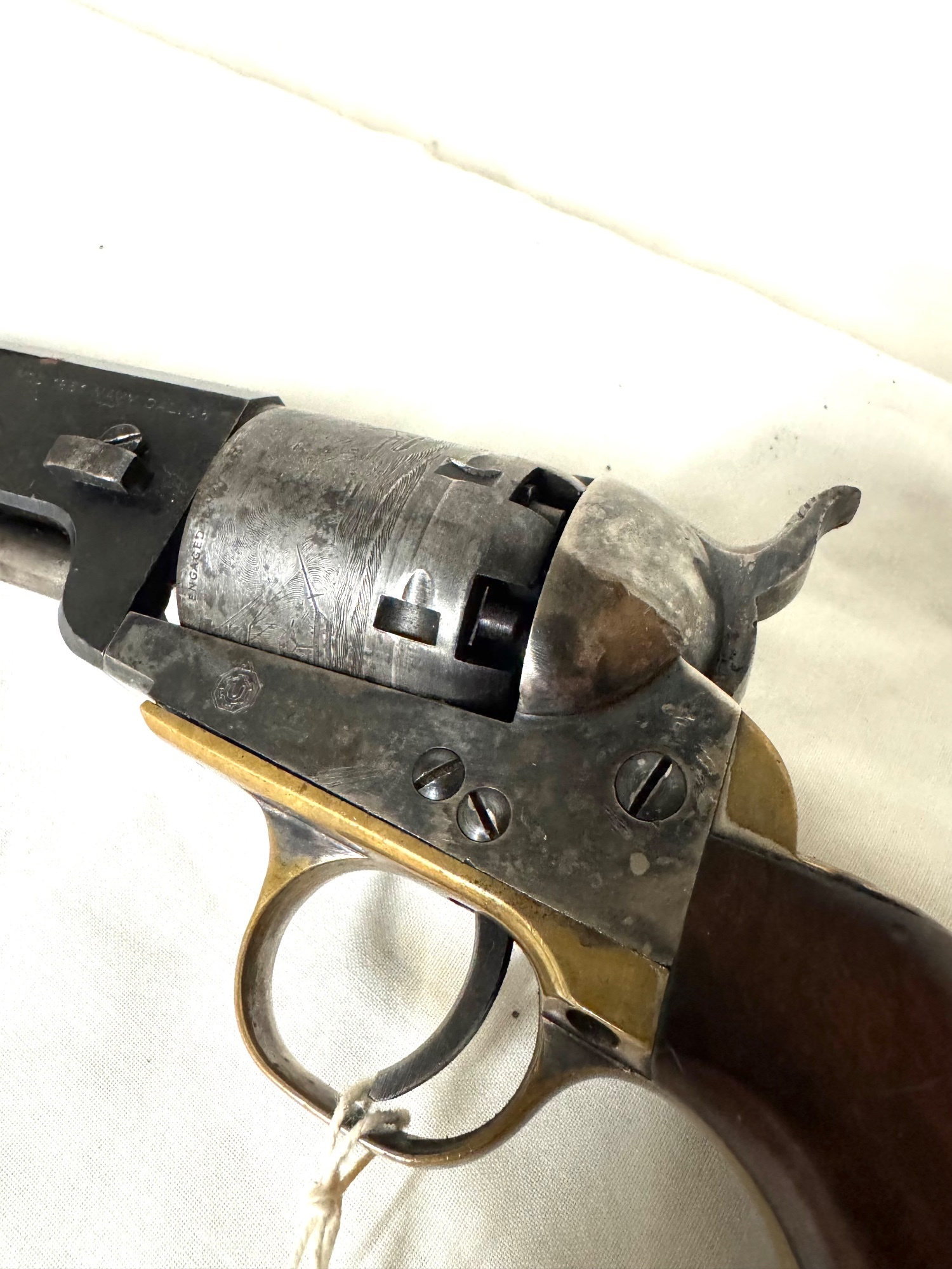 Uberti 1851 Navy Black Powder Revolver in .36 1851 Navy .36 Cal Muzzleloader Revolver