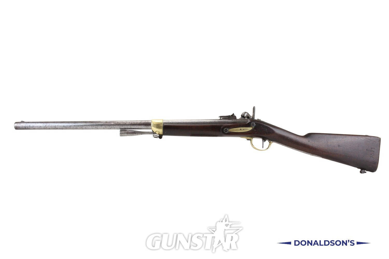 French MLE 1829 Carbine Muzzleloader .69 Cal Musket Rifle - {CATEGORY} in 