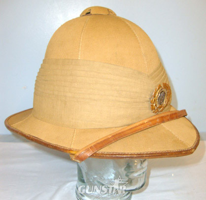 Ellwood & Sons London British West India Regiment Wolseley Pattern Overseas Service/ Tropical Pith Hel Clothing in 