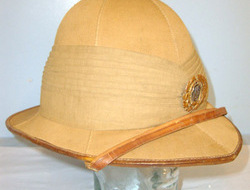 Ellwood & Sons London British West India Regiment Wolseley Pattern Overseas Service/ Tropical Pith Hel Clothing