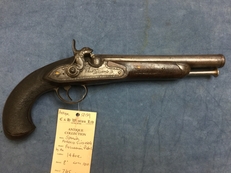Antonio Guisasola Antique Percussion Pistol Muzzleloader
