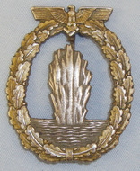 Original* German Minesweepers, Sub-Chasers and Escort Vessels War Badge. N 106. Original* German Minesweepers, Sub-Chasers and Escort Vessels War Badge. N 106. Other Accessory