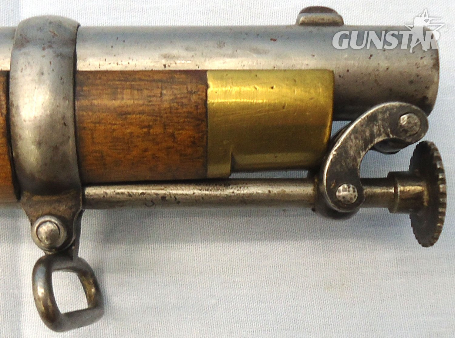 {CATEGORY} - Enfield Enfield, 1858 Dated .62” bore Enfield Percussion Cavalry Carbine. Sn - 23234 Single Shot None Rifle