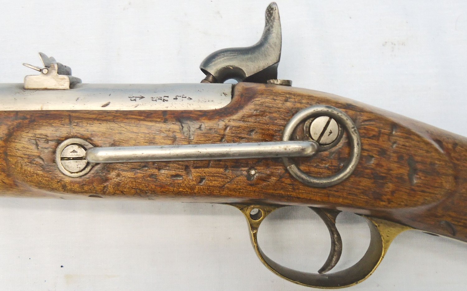 {CATEGORY} - Enfield Enfield, 1858 Dated .62” bore Enfield Percussion Cavalry Carbine. Sn - 23234 Single Shot None Rifle in 