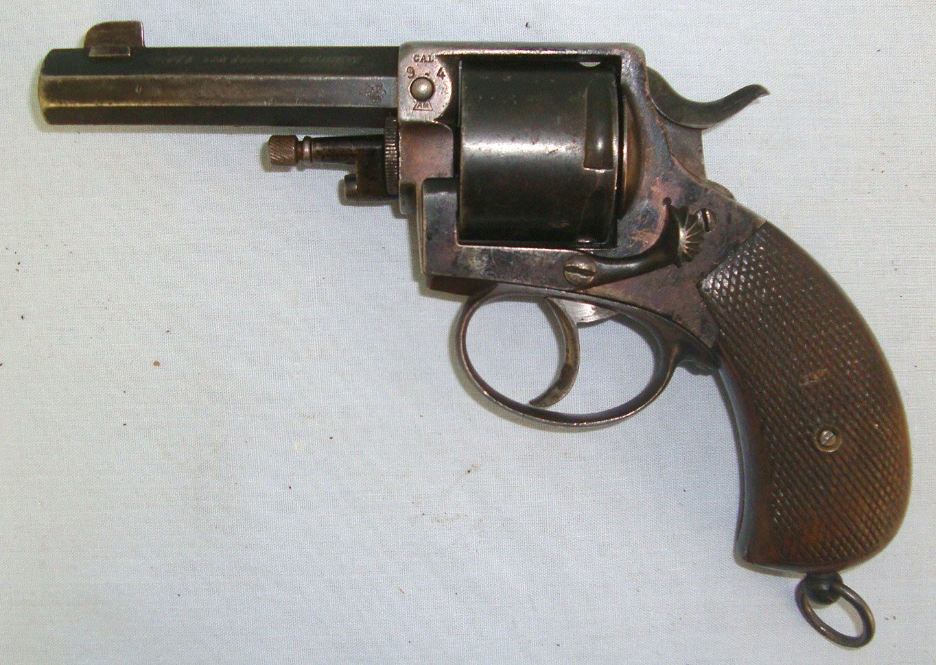  H. Hes van Zweeden With Dutch ‘ALM’ Proof & Liege ELG Proof Marks. D 6035 None Revolver