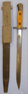 Mint* Indian Bayonet ‘No1 MkII* Scabbard & 37 Pattern Webbing Frog. BAYO 799. Bayonet