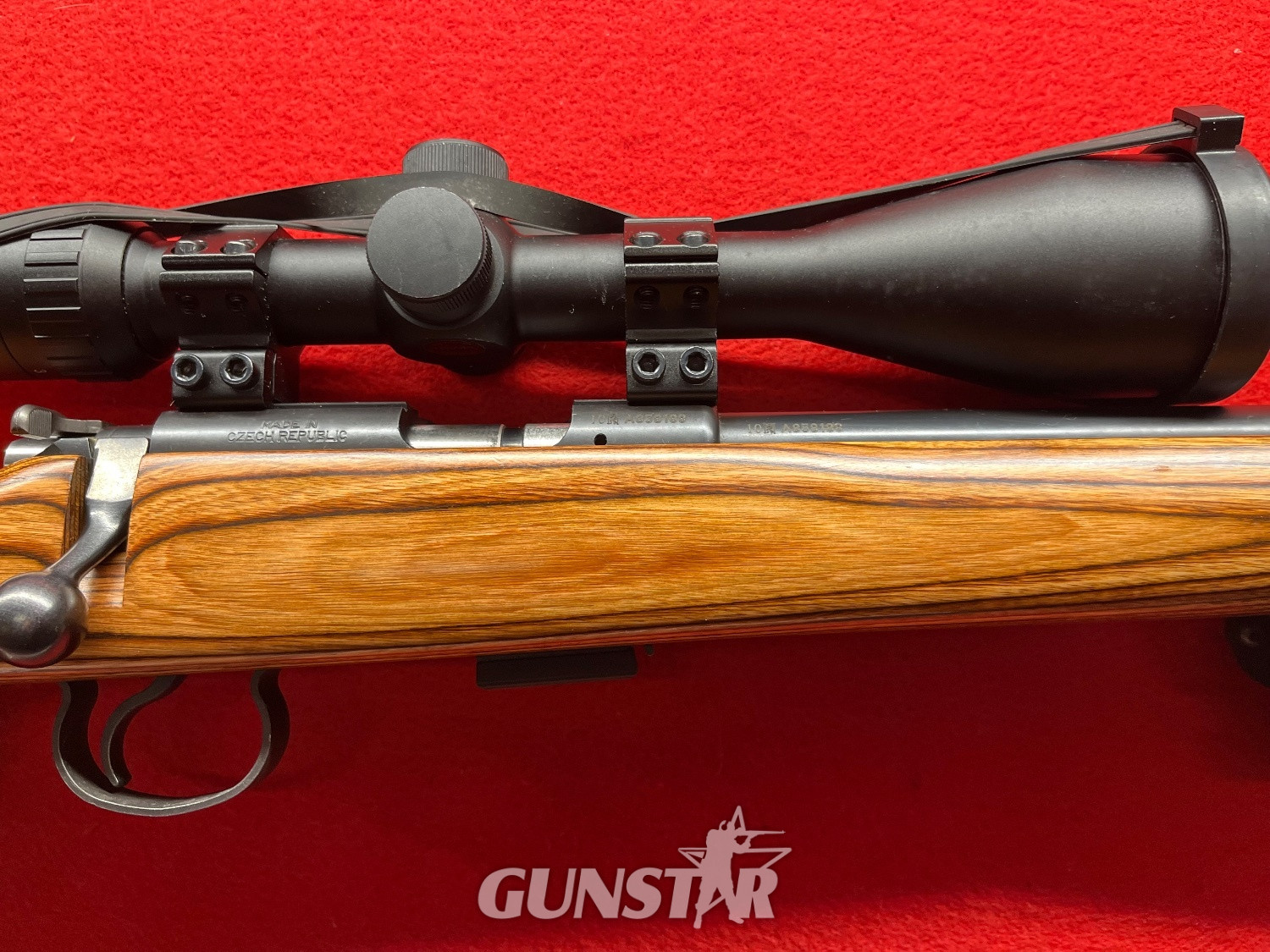  CZ 455 Laminate  Bolt Action .22 RF Rifle