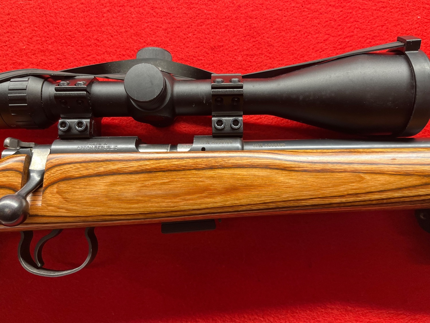  CZ 455 Laminate  Bolt Action .22 RF Rifle