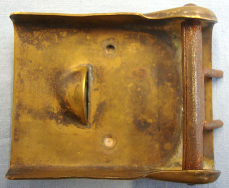 German SA (Sturmabteilungen) Two Piece Belt Buckle In Brass and With Silvered Fa Original WW2 German SA (Sturmabteilungen) Two Piece Belt Buckle In Brass and Wit Clothing