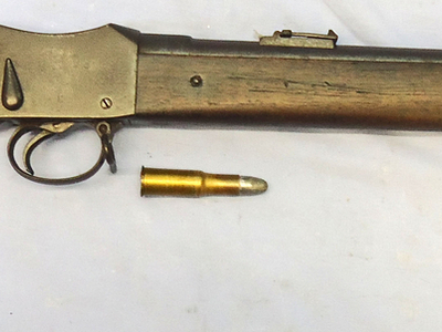 Martini Henry Martini Henry Artillery Carbine MK II .577x .450 Obsolete Centre Fire Calibre - A 1076 Single Shot .45 Rifle