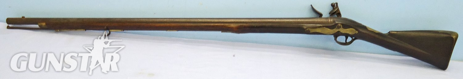 Tower British, Pre 1785, Tower, Short Land Pattern, 42 inch Barrel, Brown Bess .75 inch Calibre, Smooth Bore Musket with 4 ram Rod Tubes. Sn - 21851:4 Muzzleloader .75 Cal Muzzleloader Rifle - {CATEGORY}