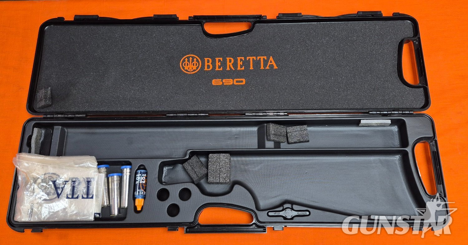{CATEGORY} - Beretta 690 Sporting Black Over and Under 12 Bore/gauge in 