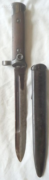 Italian Army Folding Bayonet For Model 1938 Mannlicher & Carcano M91/38 Rifles & Bayonet in 