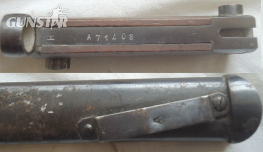 Italian Army Folding Bayonet For Model 1938 Mannlicher & Carcano M91/38 Rifles & Bayonet