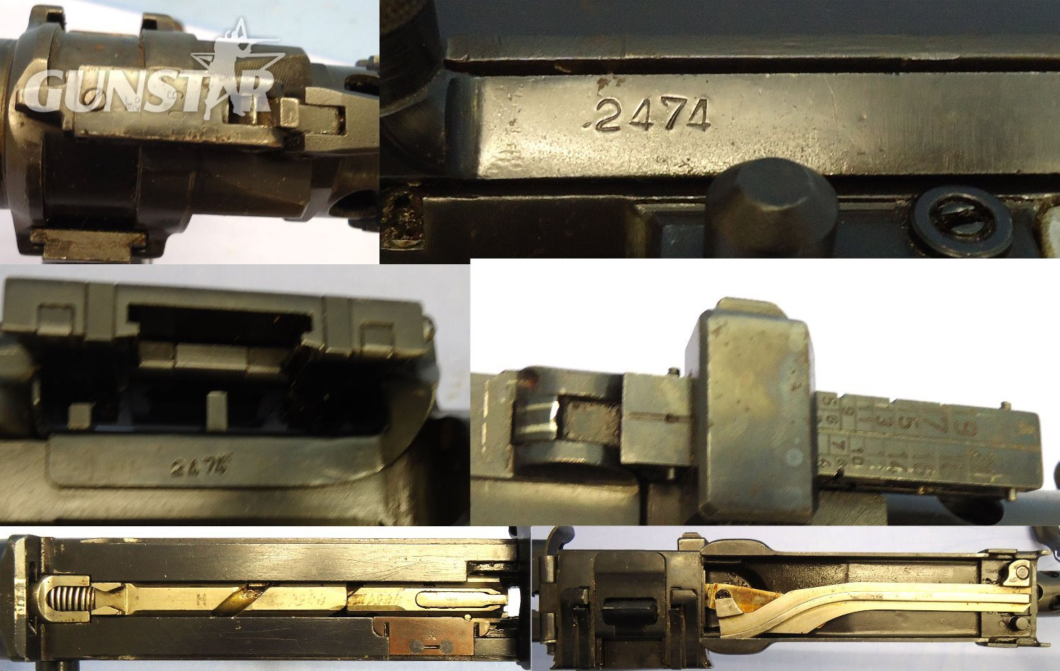  RARE** WW2, MG34 7.92mm, Machine Gun by bp (Otto Goessel u. Co., Glashuette in Sachsen, Dresden) Sn 23173 MG34 None  Machine Gun