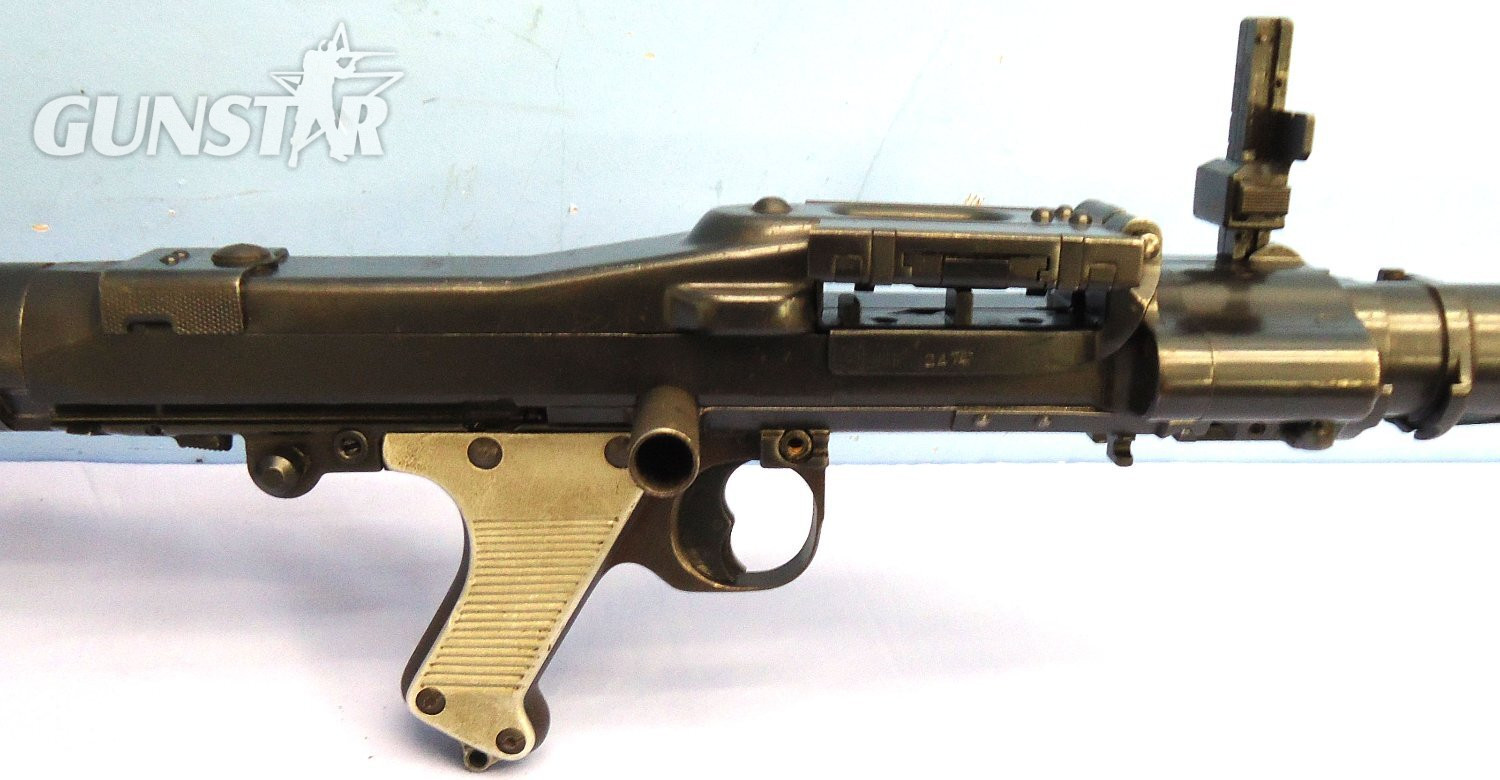 RARE** WW2, MG34 7.92mm, Machine Gun by bp (Otto Goessel u. Co., Glashuette in Sachsen, Dresden) Sn 23173 MG34 None  Machine Gun 