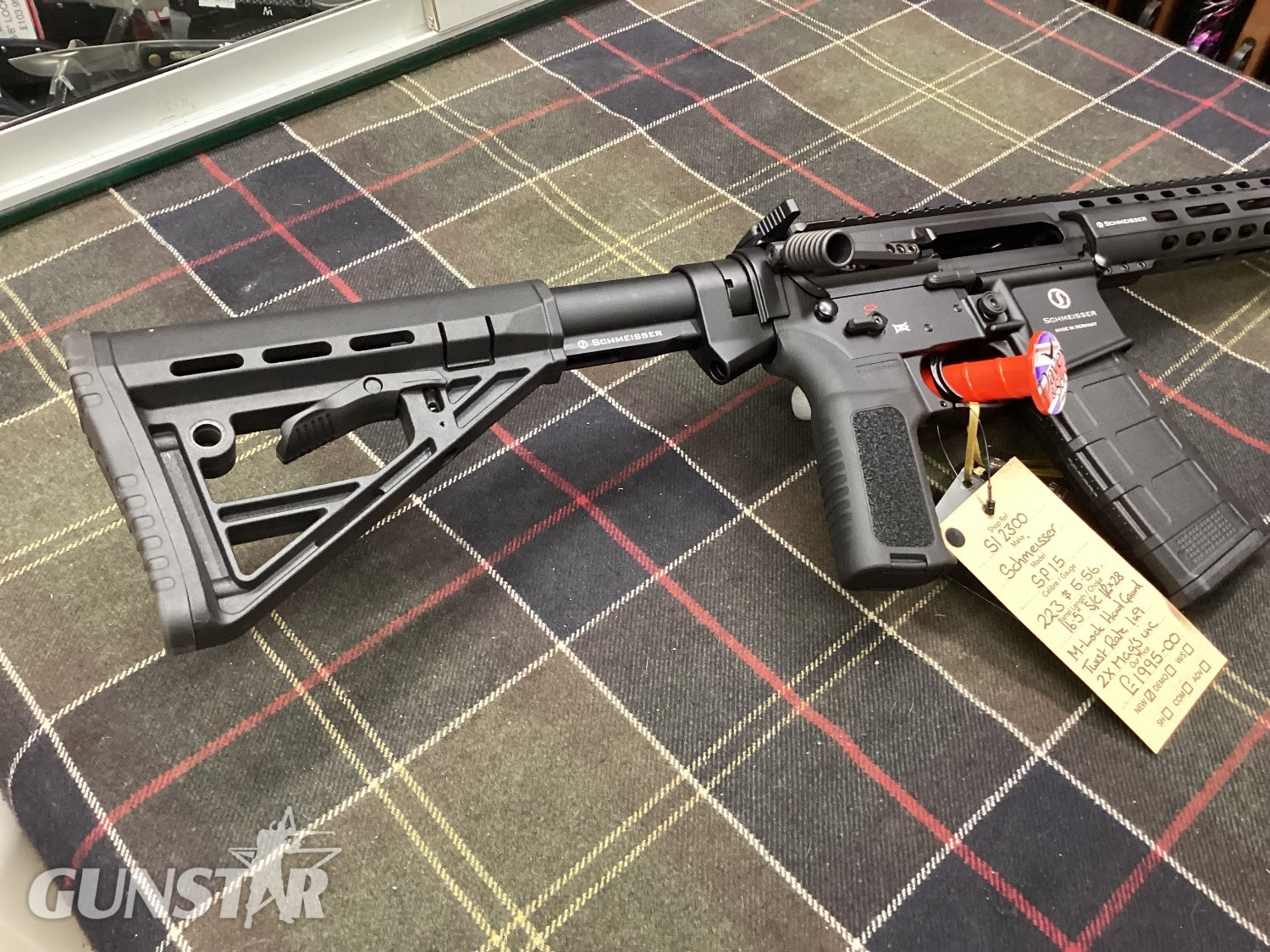Schmeisser SP-15 Straight Pull .223 Rifle