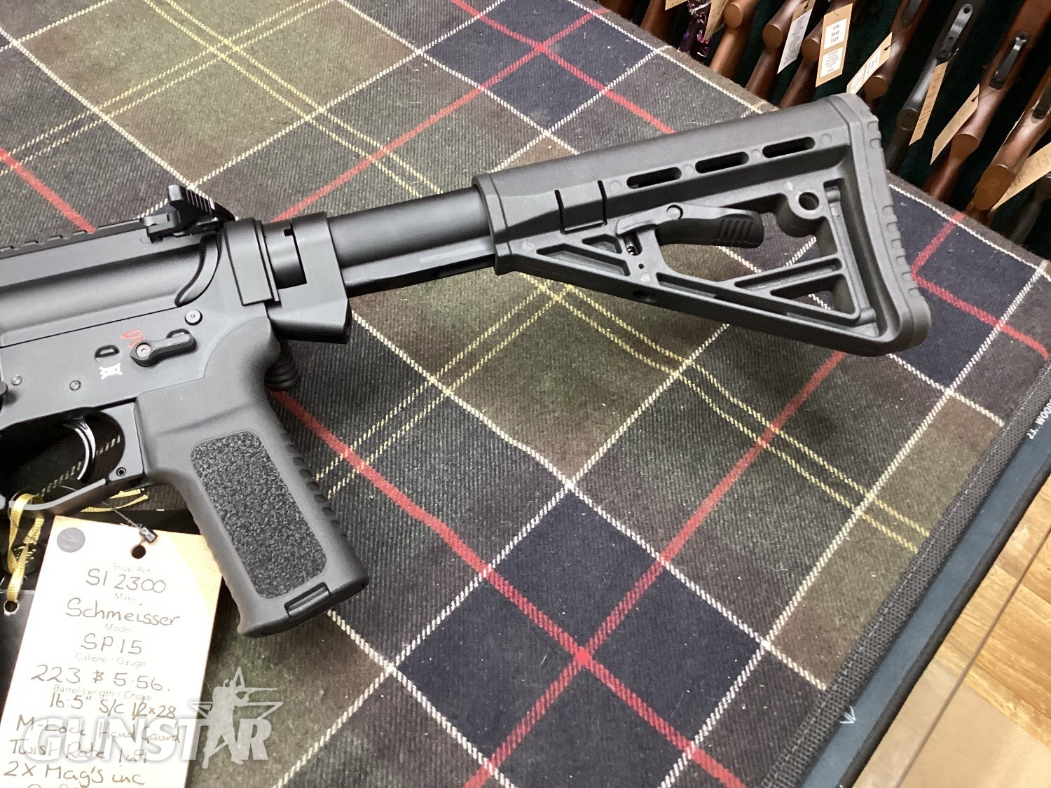 Schmeisser SP-15 Straight Pull .223 Rifle - {CATEGORY} in 