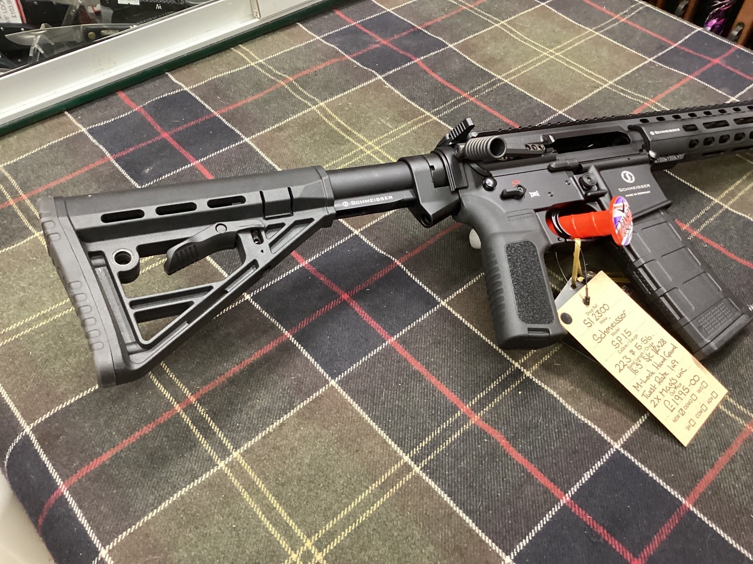 Schmeisser SP-15 Straight Pull .223 Rifle