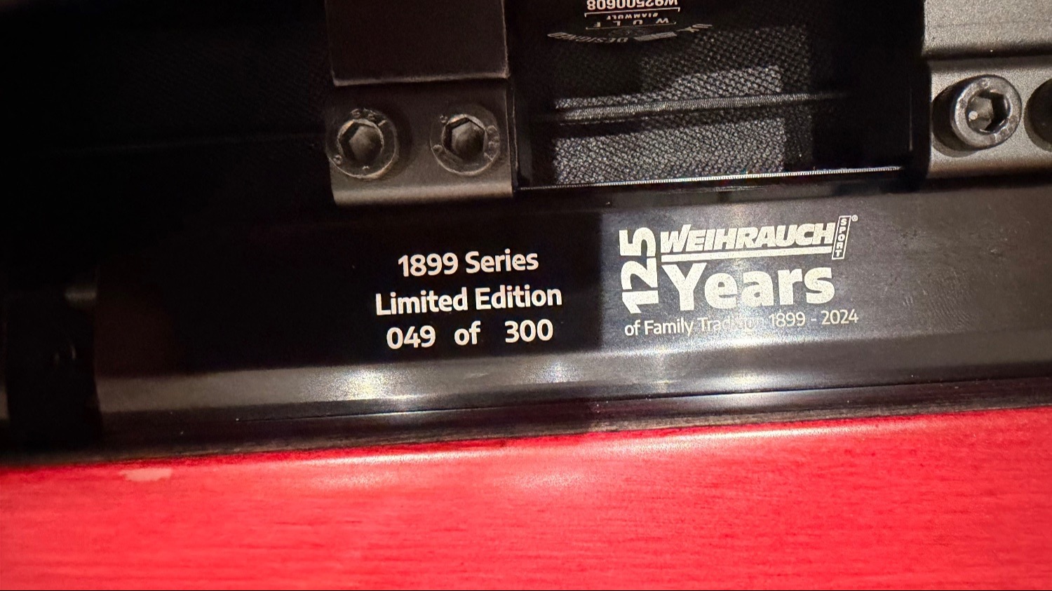 Weihrauch Weihrauch HW100 125th Anniversary Limited Edition – Number 049 of 300 .177 - {CATEGORY}