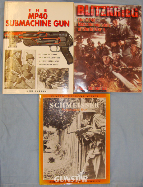 A Set of Three Volumes on the ‘MP40’ Sub-Machine gun. BO 385. A Set of Three Volumes on the ‘MP40’ Sub-Machine gun. BO 385. Other Accessory in 
