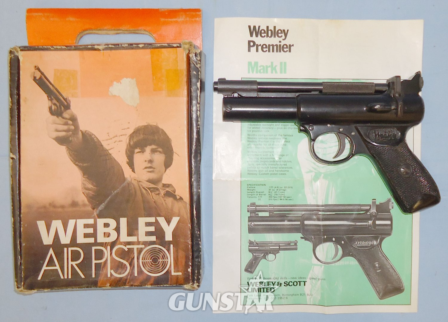 Webley & Scott Premier MK2 .22 in 