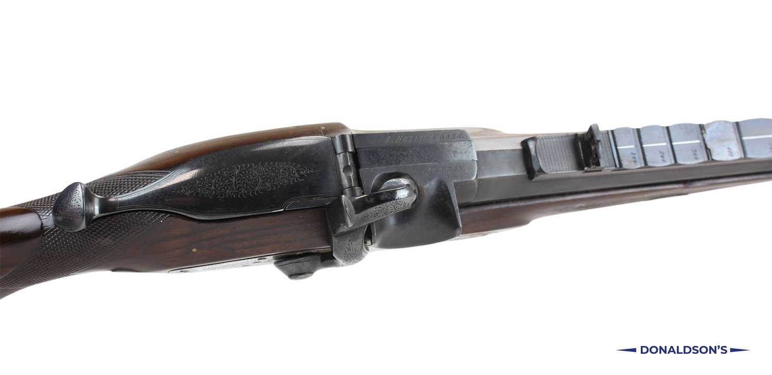  Isaac Hollis & Sons Westley Richards Monkey Tail Big Game Rifle Muzzleloader .451 Adams Rifle