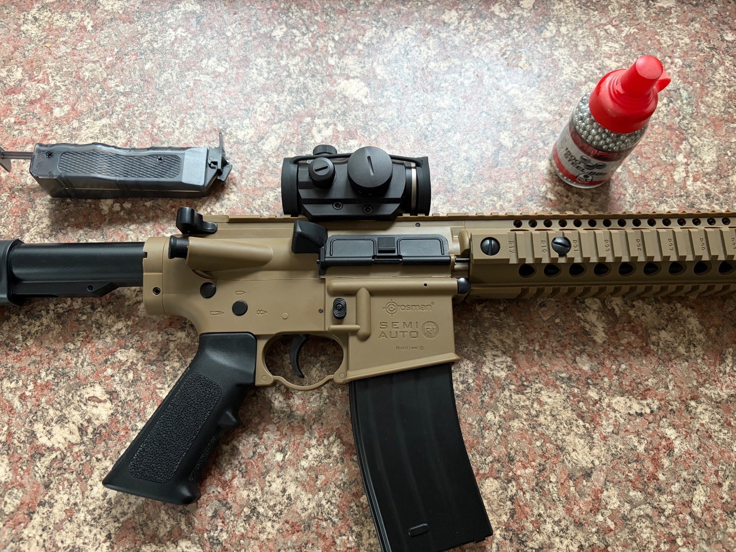 Crossman R1 Semi Automatic Air Gun BB 4.5mm