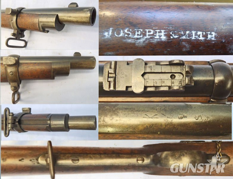  Tower RARE. Tower, 2 Band Enfield, Dated 1860, Sergeants Pattern 1858, Bar on Band, .577 Calibre Percussion Rifle. Sn - 22767 Single Shot .577 Rifle