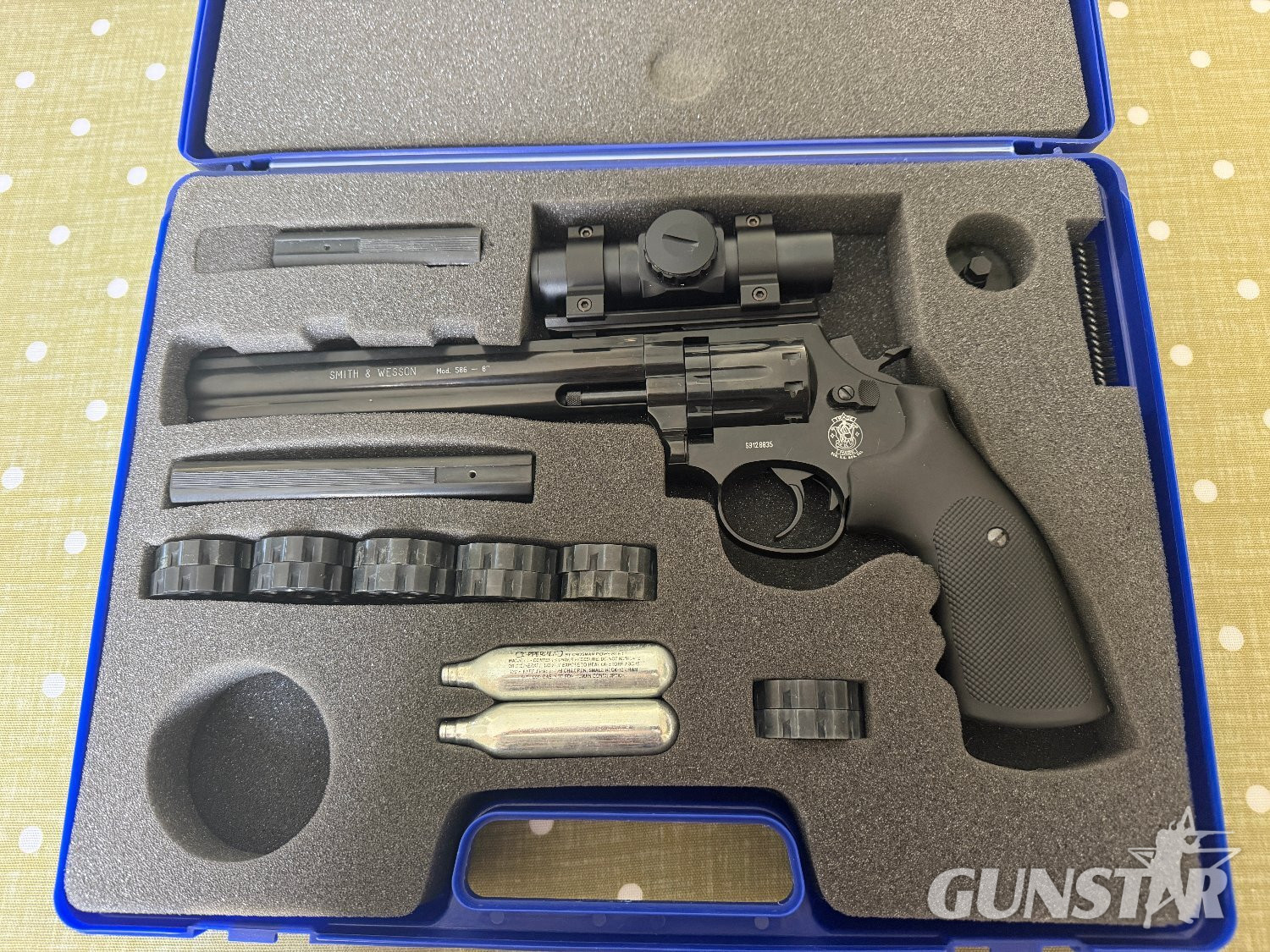 Umarex S&W 586 (Multi Barrel Version) S&W 586 .177 in 