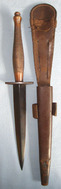2nd Pattern Private Purchase Fairbairn Sykes FS Commando Fighting Knife With Etc Knive