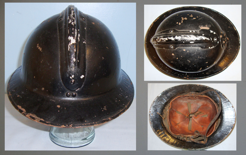 Belgian WWII Army \'Casque Adrian modèle 1926\' (M1926) Adrian Steel Combat Helmet and Liner. MISC 116. Belgian WWII Army \'Casque Adrian modèle 1926\' (M1926) Adrian Steel Combat Helmet and Liner. MISC 116. Other Accessory