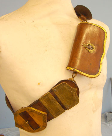 Worcestershire Imperial Yeomanry Leather Cross Belt & Pouch With King’s Crown Ye Worcestershire Imperial Yeomanry Leather Cross Belt & Pouch With King’s Crown Ye Clothing