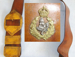 Worcestershire Imperial Yeomanry Leather Cross Belt & Pouch With King’s Crown Ye Worcestershire Imperial Yeomanry Leather Cross Belt & Pouch With King’s Crown Ye Clothing