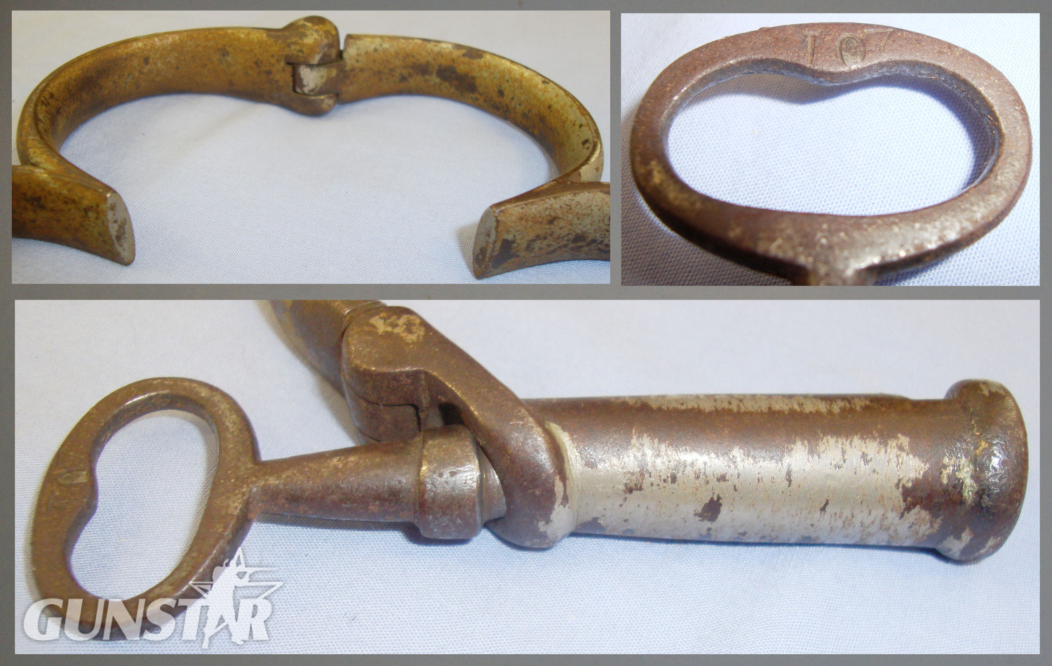 Scarce* Victorian Hiatt ‘Irish 8’ Handcuffs. PO 108. Scarce* Victorian Hiatt ‘Irish 8’ Handcuffs. PO 108. Other Accessory