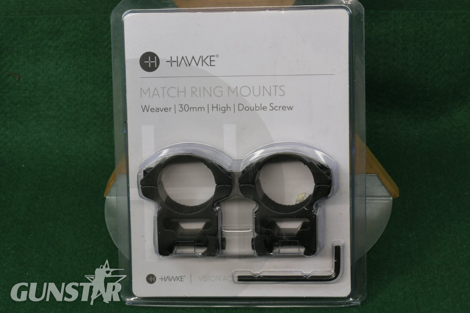 Hawke Weaver 30mm High Double Screw Sight & Optic in 