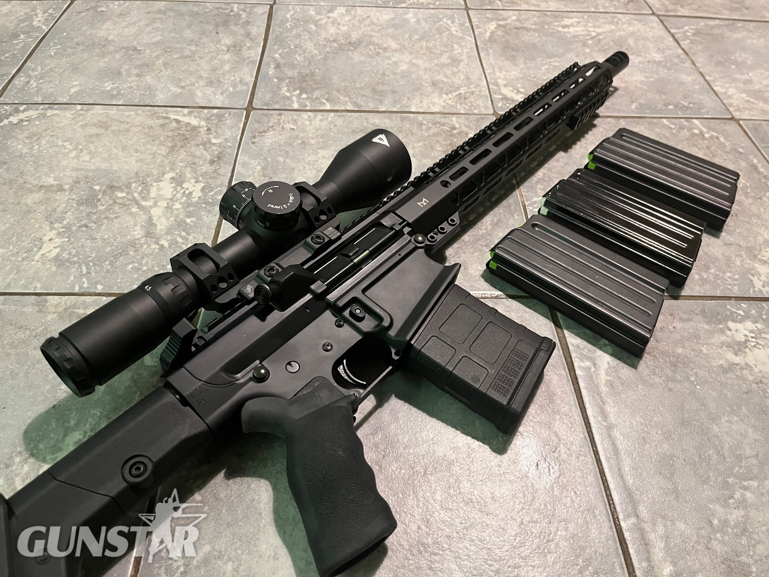  Jaeger AR10 308 Straight Pull 7.62x51mm NATO Rifle
