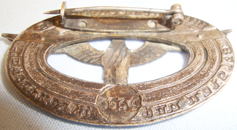 Original/Rare* German ‘Militar Verwaltung’ Badge. N 107. Original/Rare* German ‘Militar Verwaltung’ Badge. N 107. Other Accessory