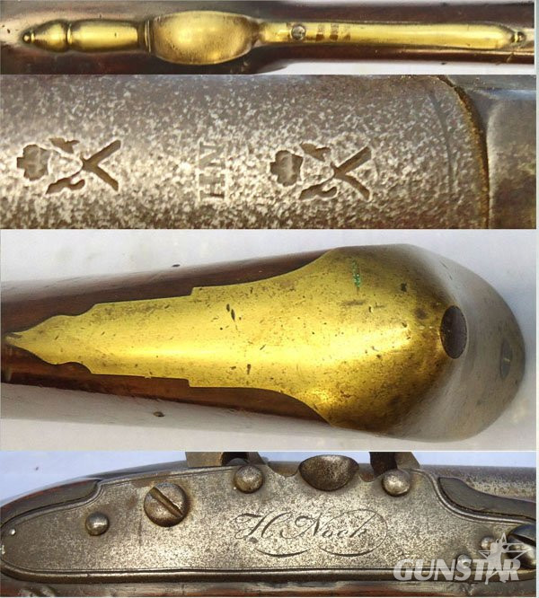  H. Nock NAPOLEONIC WARS ERA** Extremely Rare, Original, Quality, British, Henry Nock, Screwless Lock. Duke of Richmond’s Pattern Musket, Short Land Pattern, 39 inch Barrel, Brown Bess .75 inch Calibre, Smooth Bore Musket. Muzzleloader .75 Cal Muzzleloader Rifle