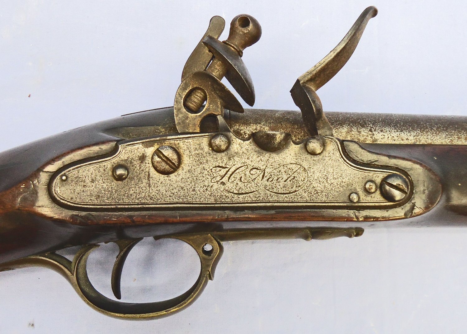 H. Nock NAPOLEONIC WARS ERA** Extremely Rare, Original, Quality, British, Henry Nock, Screwless Lock. Duke of Richmond’s Pattern Musket, Short Land Pattern, 39 inch Barrel, Brown Bess .75 inch Calibre, Smooth Bore Musket. Muzzleloader .75 Cal Muzzleloader Rifle 