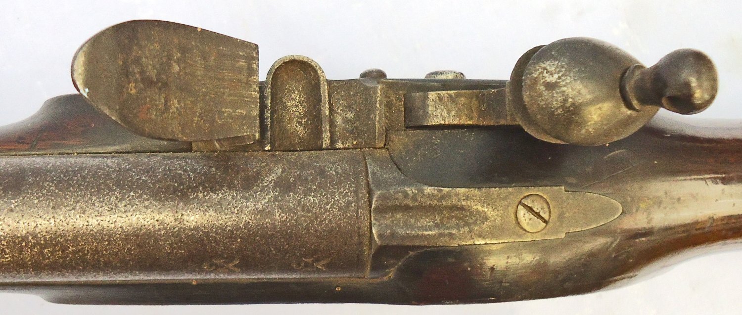 {CATEGORY} - H. Nock NAPOLEONIC WARS ERA** Extremely Rare, Original, Quality, British, Henry Nock, Screwless Lock. Duke of Richmond’s Pattern Musket, Short Land Pattern, 39 inch Barrel, Brown Bess .75 inch Calibre, Smooth Bore Musket. Muzzleloader .75 Cal Muzzleloader Rifle in 