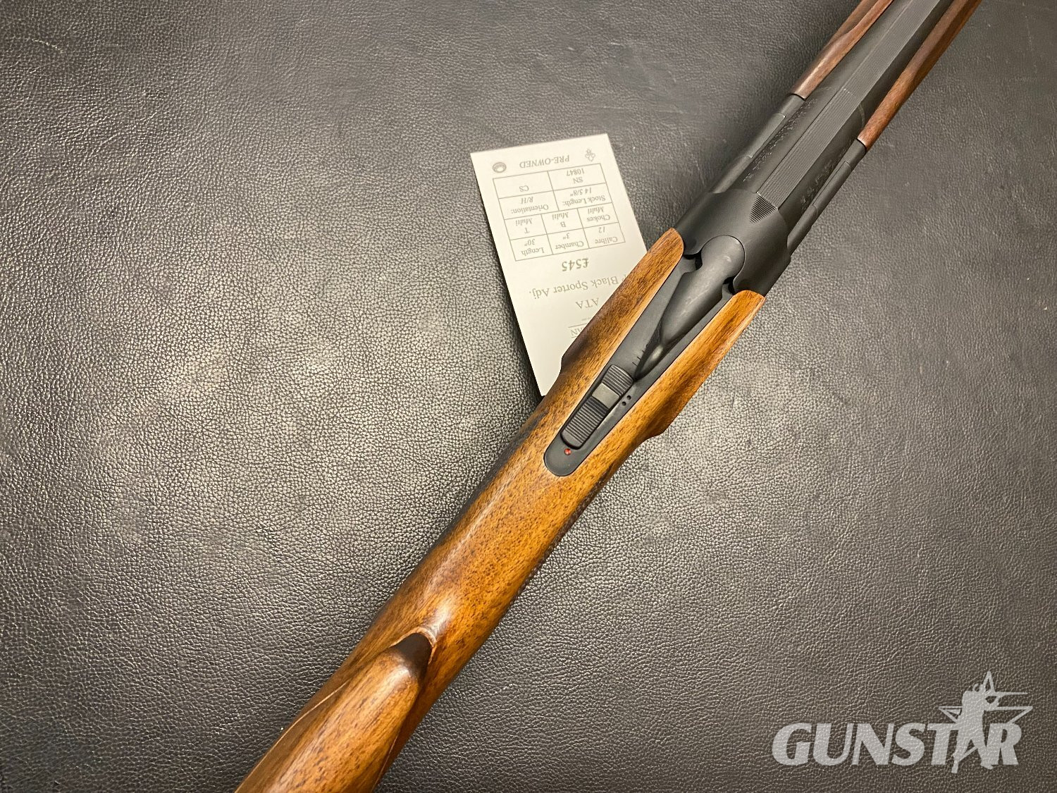 ATA Arms SP Black Sporter Adj. Over and Under 12 Bore/gauge - {CATEGORY} in 