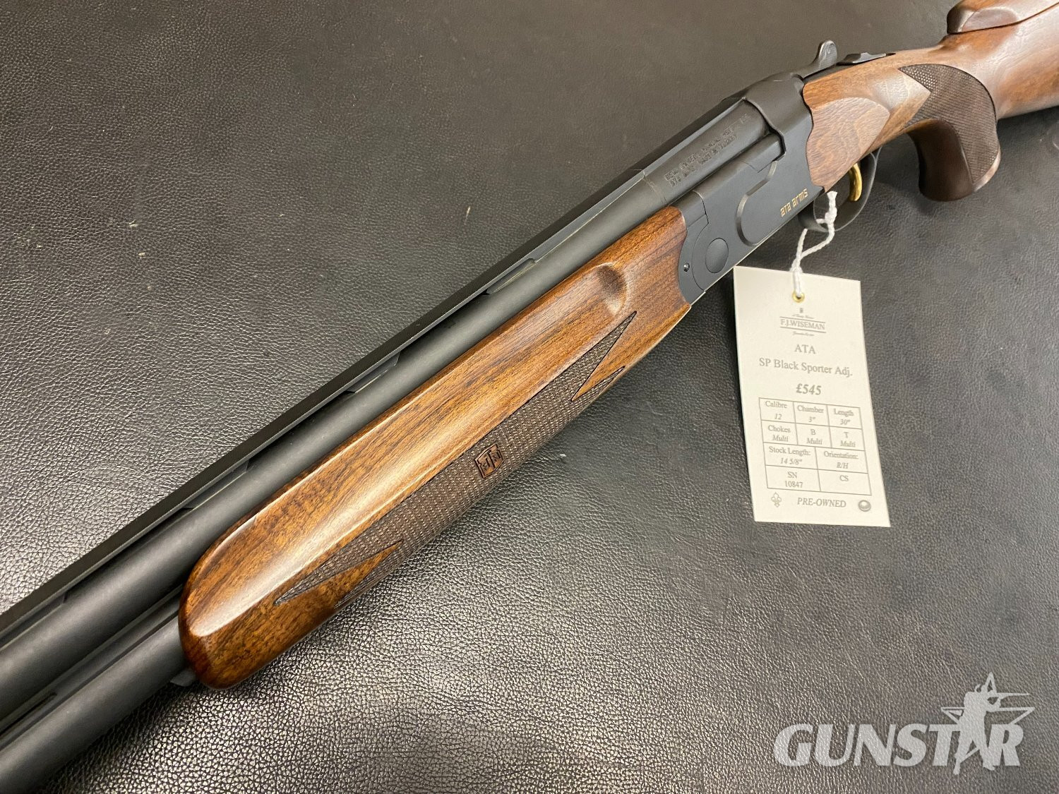ATA Arms SP Black Sporter Adj. Over and Under 12 Bore/gauge - {CATEGORY}