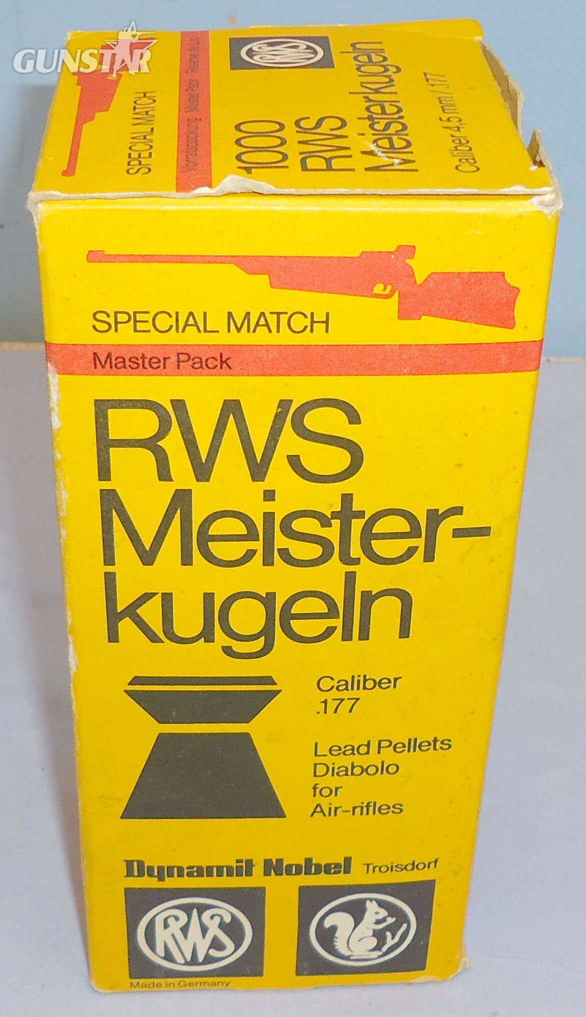  Rare/Vintage* Boxed RWS Meister-Kugeln .177 Special Match pellets 20 x 50 Competition Trays (1000 pellets). MISC 1003. Rare/Vintage* Boxed RWS Meister-Kugeln .177 Special Match pellets 20 x 50 Competition Trays (1000 pellets). MISC 1003.   Pellets & BB’s